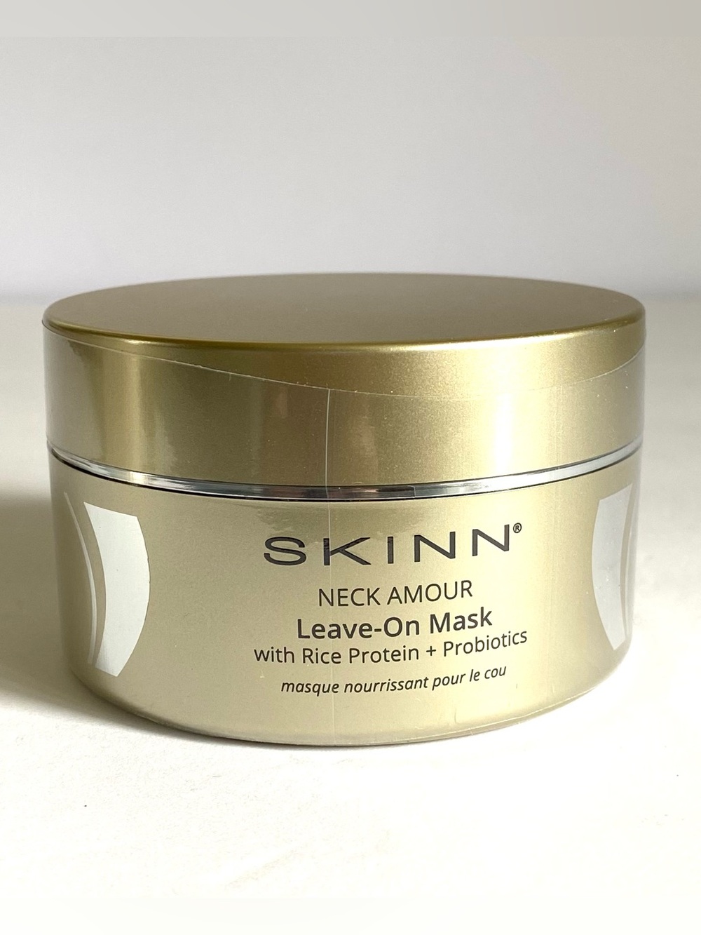 SKINN Leave-On Mask Neck Amour with Rice Protein + Probiotics